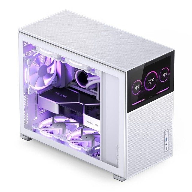 乔思伯 D31 机箱 MATX 侧透
